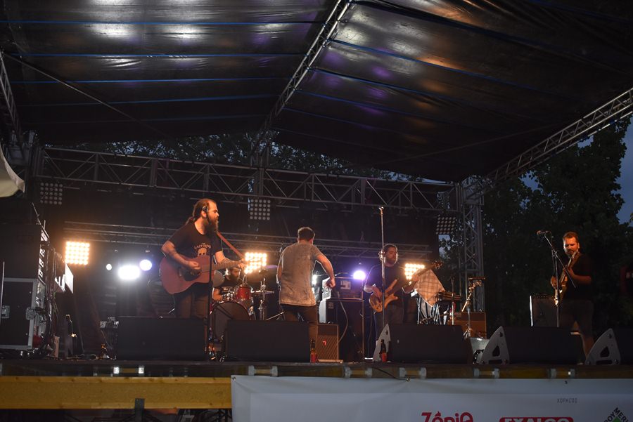 Fills the river for the festival Pinios - The first concerts (photo - video)