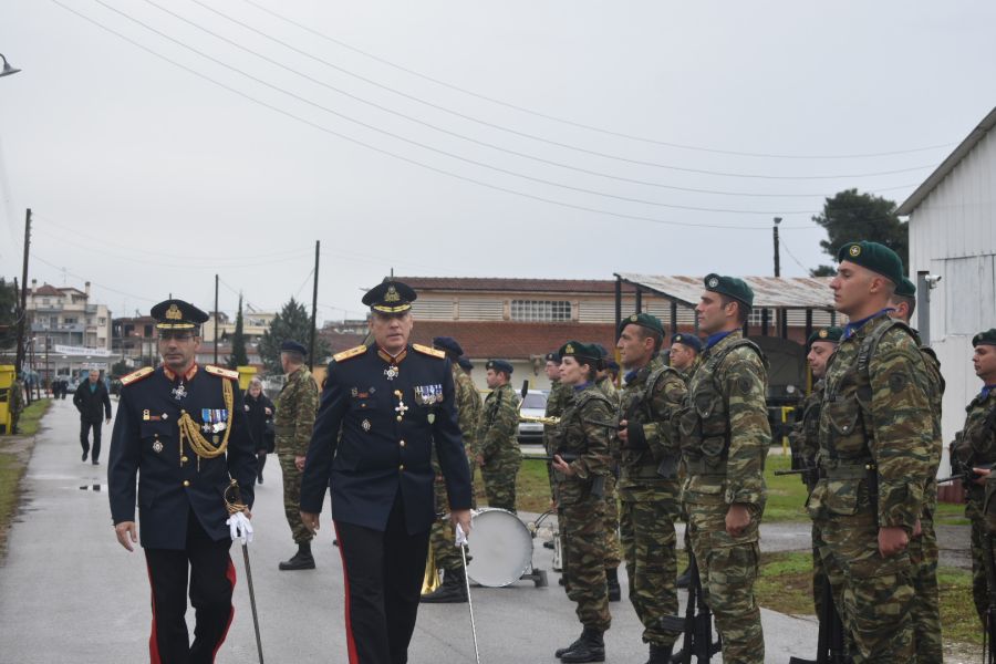 Λαμπροί εορτασμοί για την προστάτιδα του Πυροβολικού, Αγία Βαρβάρα, στο στρατόπεδο «Μπουγά» στη Λάρισα (φωτο)