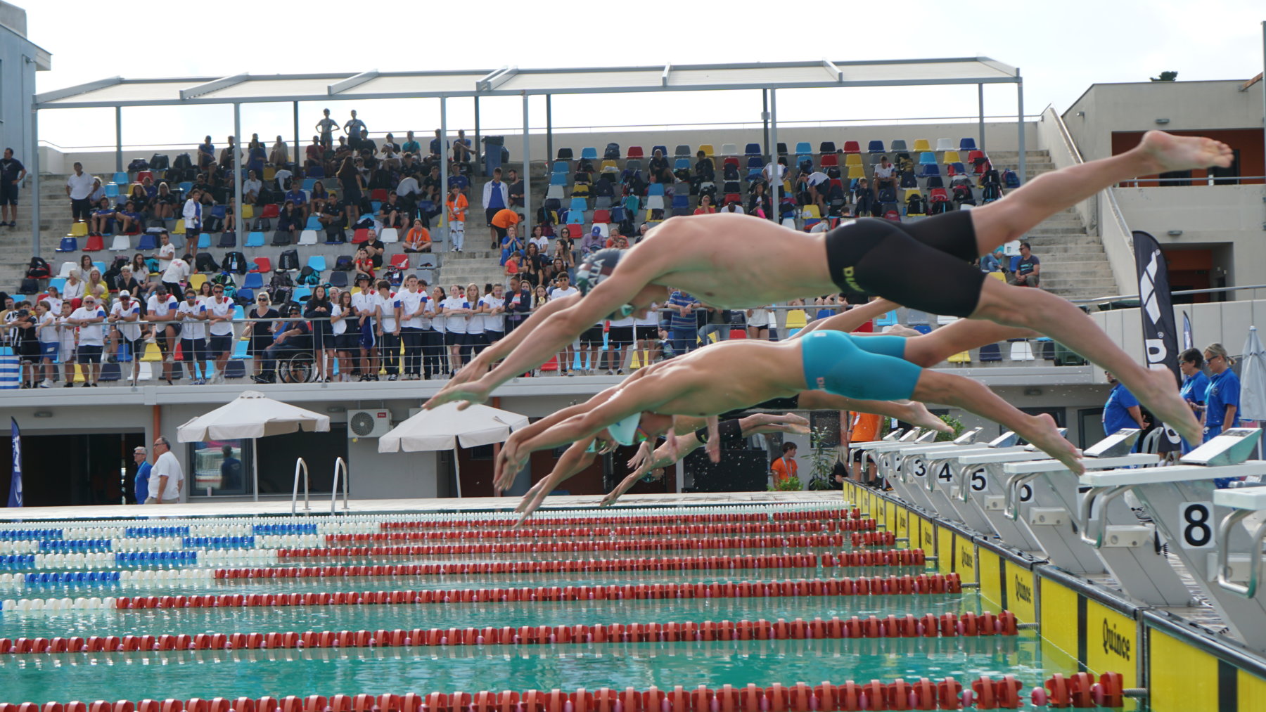 Succès et sourires pour la Coupe Méditerranéenne de Natation