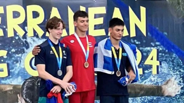 Μεσογειακό Κύπελλο κολύμβησης: Ασημένιο μετάλλιο ο Γεραμάνης, χάλκινο ο Παπαθεοδώρου