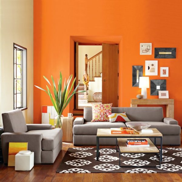 Γιατί να επιλέξεις το πορτοκαλί χρώμα για τους τοίχους του σπιτιού σας