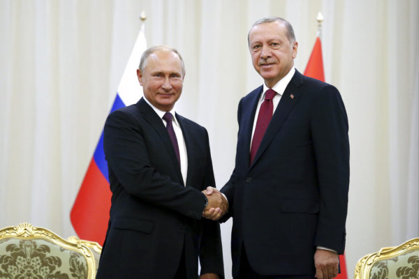 Συνάντηση Πούτιν – Ερντογάν στο Καζακστάν