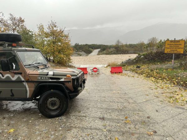 Συνδρομή Ενόπλων Δυνάμεων στην αντιμετώπιση των συνεπειών της κακοκαιρίας «Bora»