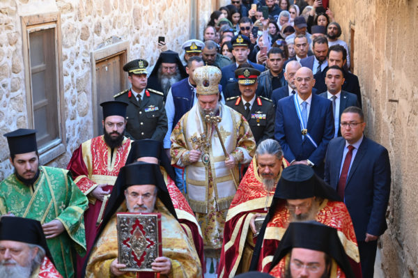 Όρος Σινά: Στον εορτασμό της Ιεράς Μονής της Αγίας Αικατερίνης ο Ν. Δένδιας