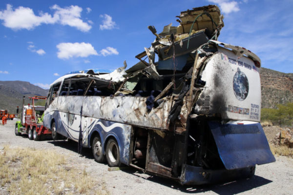 Μεξικό: Τουλάχιστον 38 νεκροί στη σύγκρουση φορτηγού με λεωφορείο τα ξημερώματα Σαββάτου