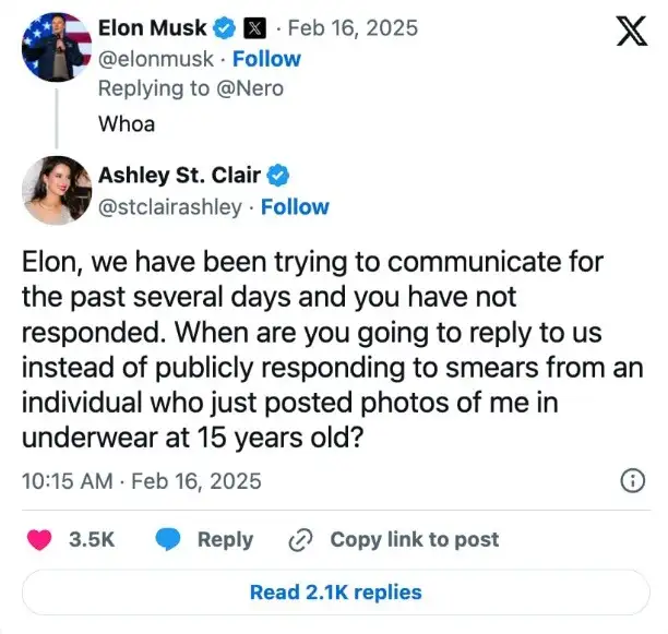 Elon Musk: Η συγγραφέας και influencer Ashley St. Clair υποστηρίζει ότι έφερε στον κόσμο το 13ο παιδί του – Η πρώτη του αντίδραση